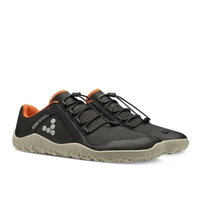 Scarpe Vivobarefoot Uomo - Nere Primus Trail WX Firm Ground Scarpe Running JQZ208417